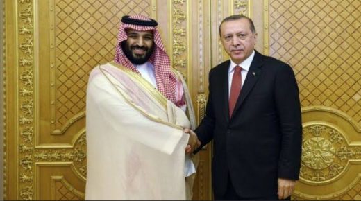 اتصال من ولى العهد بالرئيس التركي واكد وقوفه بجانبهم لتجاوز تداعيات الزلزال